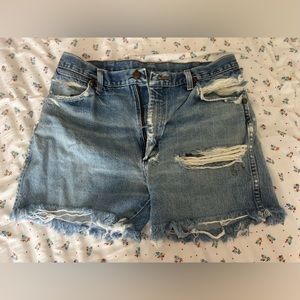 Authentic Wrangler Cut-offs